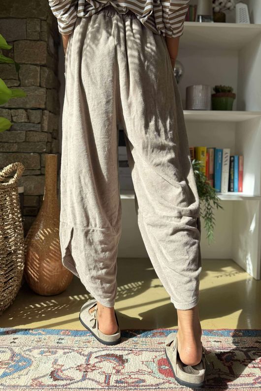Terry Lite Shelby Pant Stone