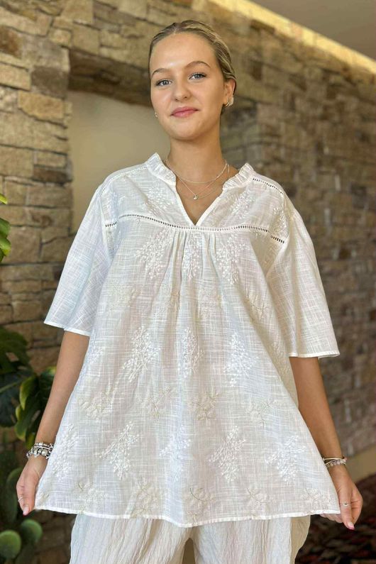 The Delphi Smock Blouse /50 =