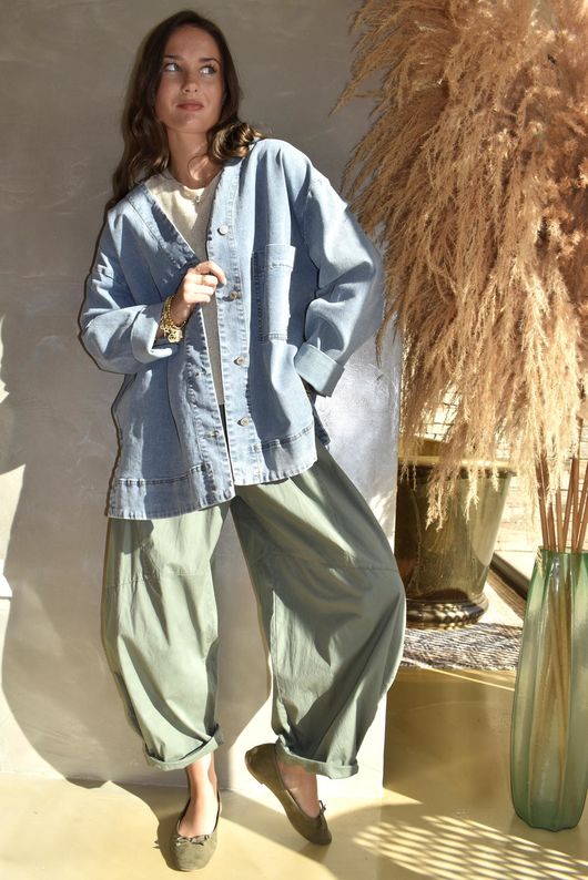 Dutton Denim Shacket Light