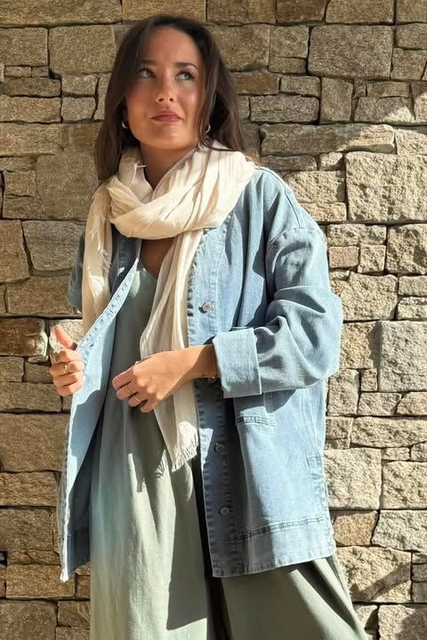 Dutton Denim Shacket Light