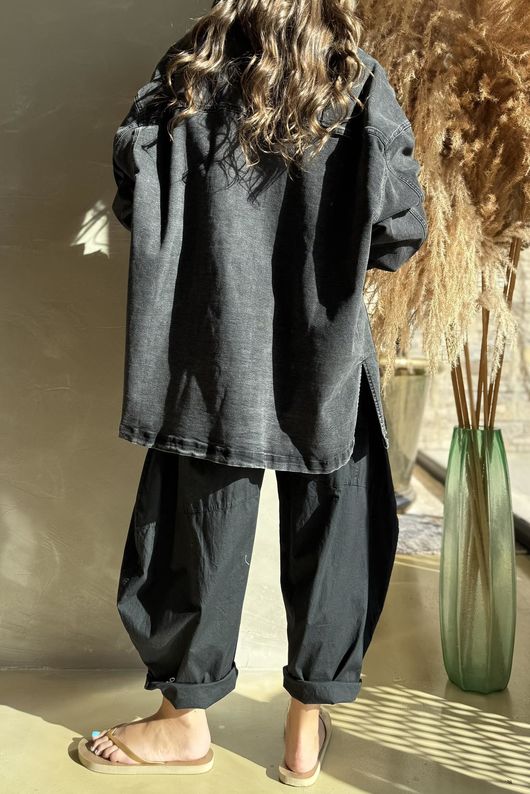 The Madison Denim Jacket Black 
