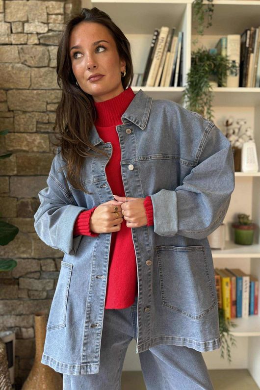 The Madison Denim Jacket Light /0/2=