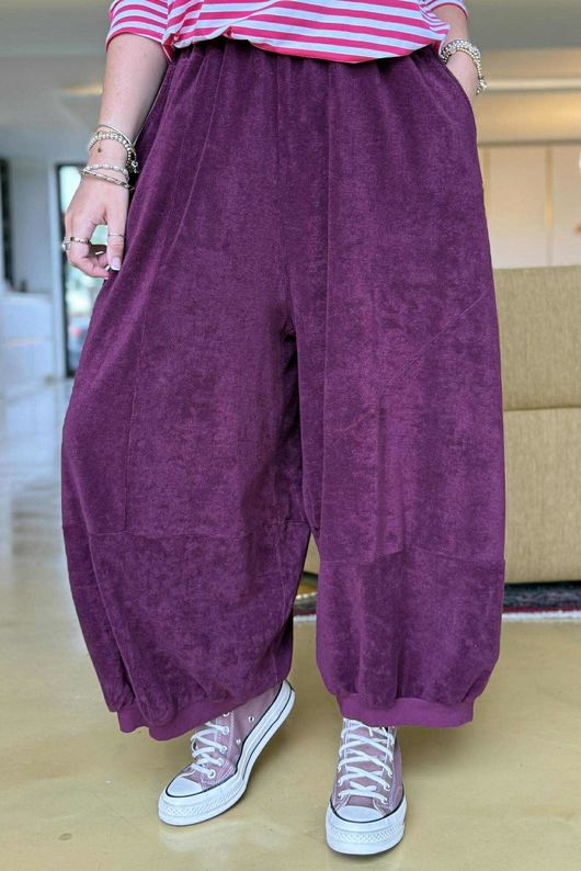 The Terry B Bloom Pant Beetroot