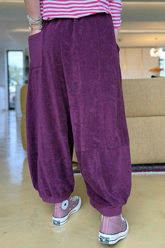 The Terry B Bloom Pant Beetroot
