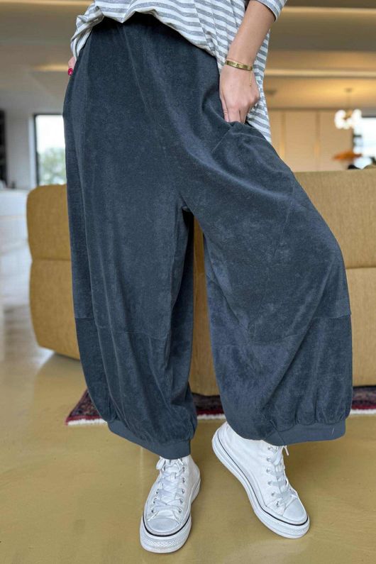 The Terry B Bloom Pant Charcoal
