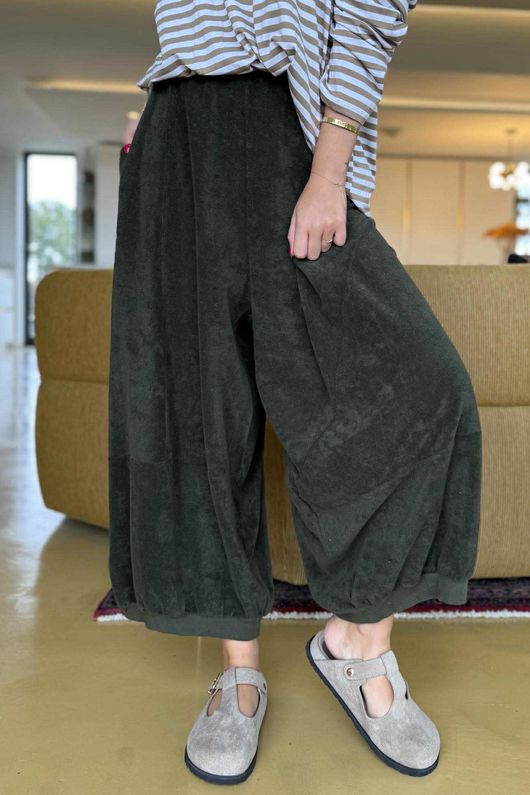 The Terry B Bloom Pant Deep Moss