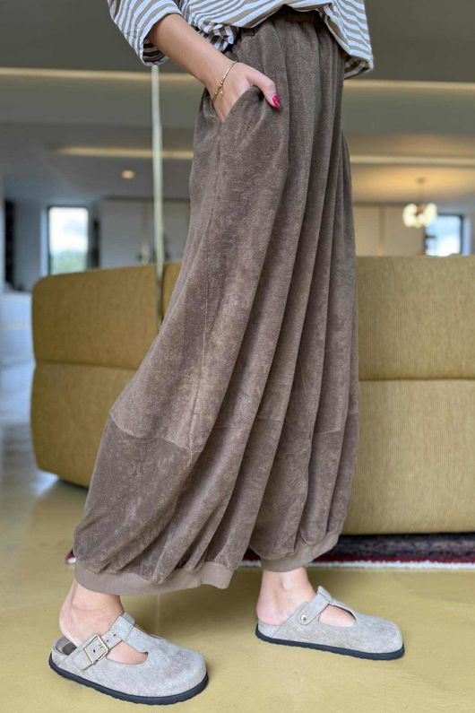 The Terry B Bloom Pant Saddle