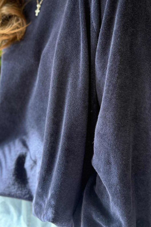 The Terry B Classic Sweatshirt Navy 