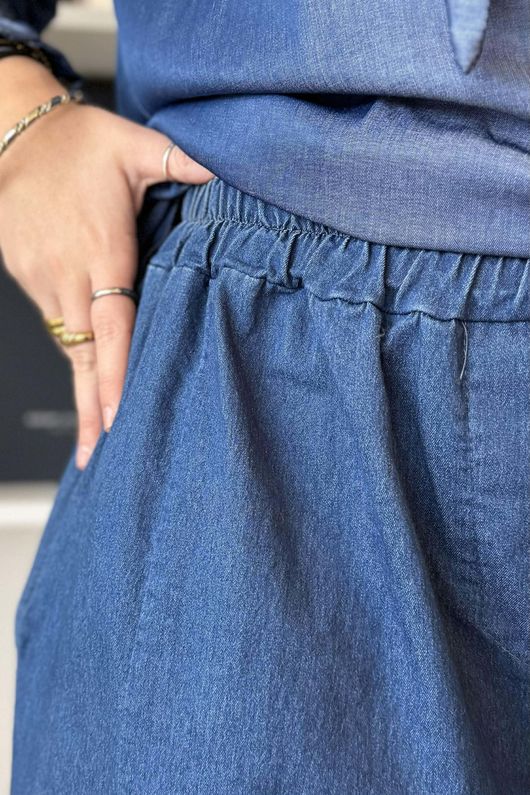 Tucker Classic Barrel Jean Mid Denim 