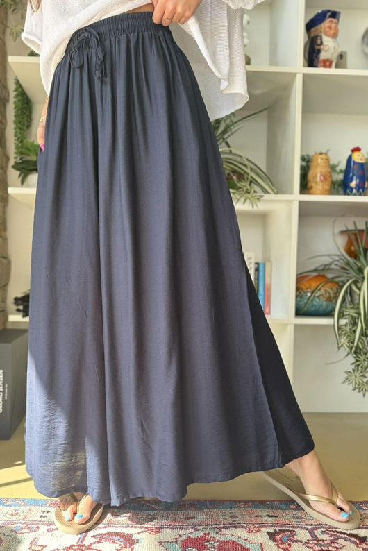 Vince Classic Palazzo Pant Navy