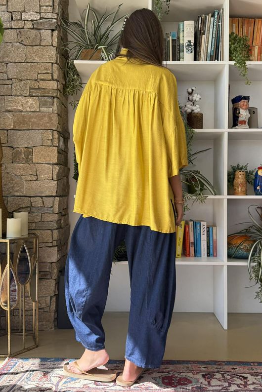 Vince Utility Box Shirt Chartreuse