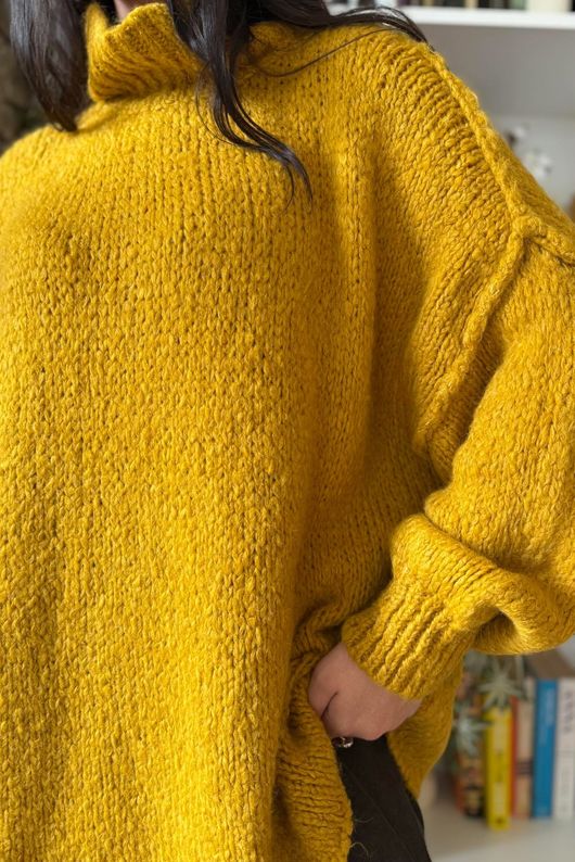 Winnie Oversized Knit Dijon