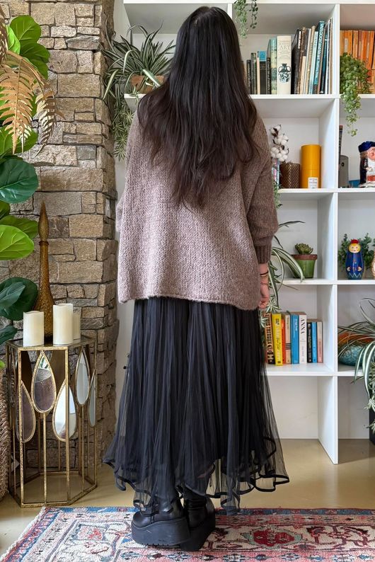 Winnie Oversized Knit Earth
