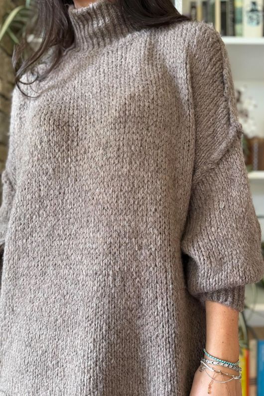 Winnie Oversized Knit Earth