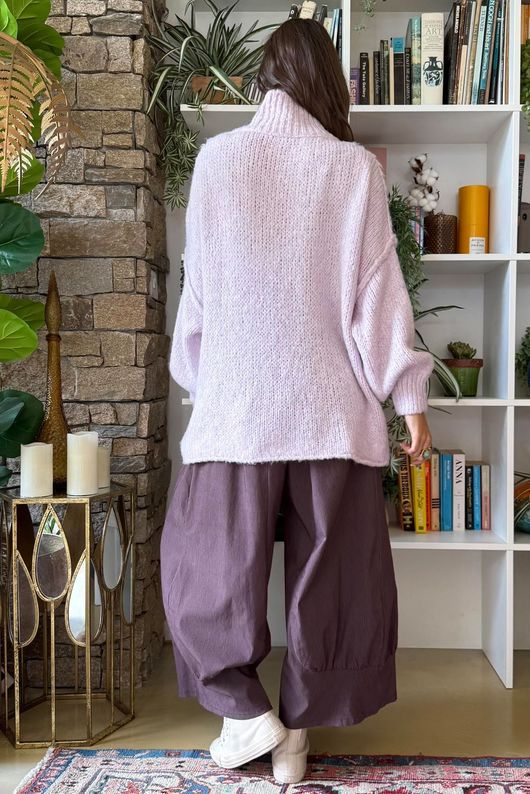 Winnie Oversized Knit Heather