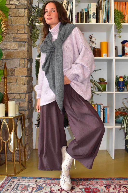 Winnie Oversized Knit Heather