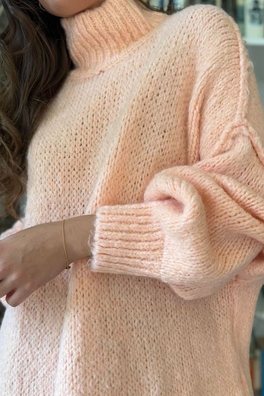 Winnie Oversized Knit Just Peachy