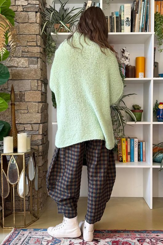 Winnie Oversized Knit Matcha