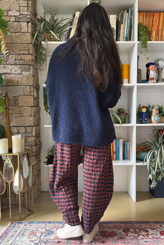 Winnie Oversized Knit Navy