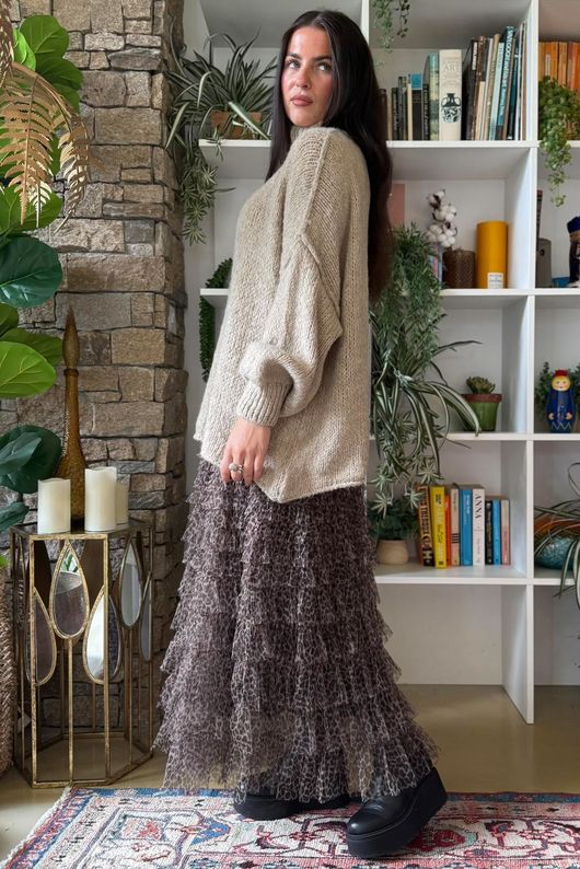 Winnie Oversized Knit Oatmeal