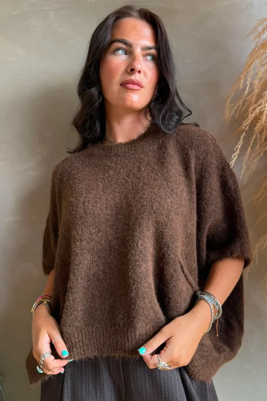 Zeta Otto Knit Chocolate Marl