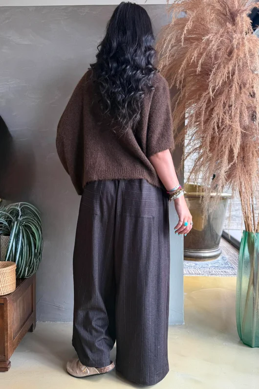 Zeta Otto Knit Chocolate Marl