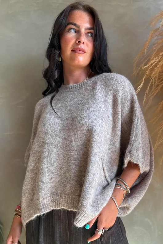 Zeta Otto Knit Mocha Marl