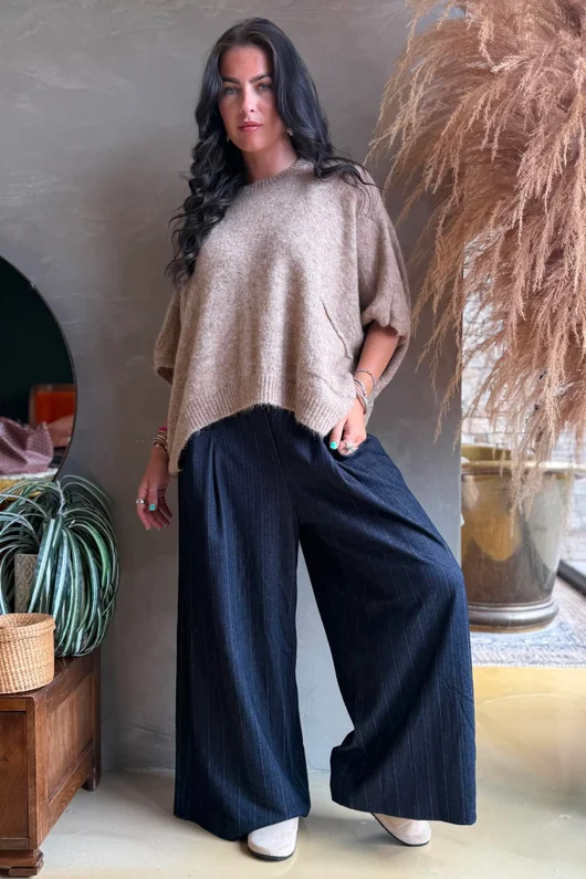 Zeta Otto Knit Oatmeal Marl