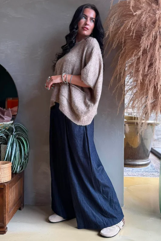 Zeta Otto Knit Oatmeal Marl